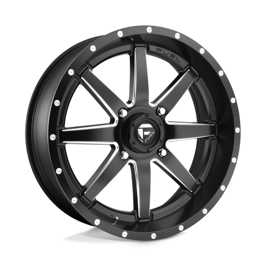 D538 20X7 4X156 MT-BLK-MIL 13MM