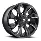 D571 17X9 6X135/5.5 GL-BLK-MIL 20MM