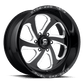 D587 18X9 8X6.5 GL-BLK-MIL 20MM