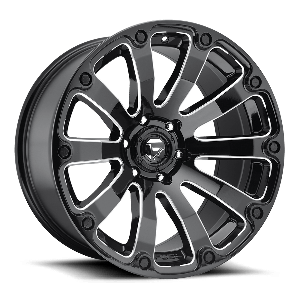 D598 20X12 8X6.5 GL-BLK-MIL -44MM