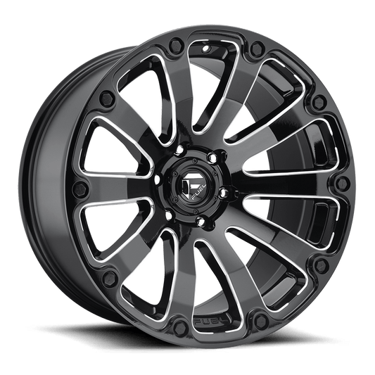 D598 20X12 8X6.5 GL-BLK-MIL -44MM