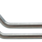 Exhaust Manifold Down Pipe 2.5 in 3 Bolt Hardware Not Incl Natural 409 Stainless Steel Pypes Exhaust