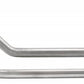 Exhaust Manifold Downpipe 2 Inch Outlet Manfold 2.5 Inch Pipe SBC Applications 3 Bolt Flange Included Natural 409 Stainless Steel Pypes Exhaust