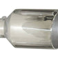 Exhaust Tail Pipe Tip 4 in ID X 10 in OD X 18 in L Rolled W 10 in Tip Bolt On Hardware Not Incl Polished 304 Stainless Steel Pypes Exhaust