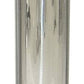 Exhaust Stack Pipe 5 in OD x 7 in OD x 36 in L 7 in Tip Clamp On Hardware Not Incl Polished 304 Stainless Steel Pypes Exhaust