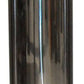 Exhaust Stack Pipe Miter 5 in OD x 8 in x 36 in 8 In Tip Clamp On Hardware Not Incl Polished 304 Stainless Steel Pypes Exhaust