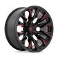 D823 22X10 6X5.5 G-BLK MILL C-RED -18MM