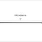 16 Inch High Pressure Fuel Line 8mm x 3.5mm Line M14 x 1.5 Nuts Fleece Performance