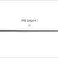 17" High Pressure Fuel Line (8mm x 3.5mm Line, M14x1.5 Nuts)