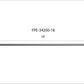 18" High Pressure Fuel Line (8mm x 3.5mm Line, M14x1.5 Nuts)