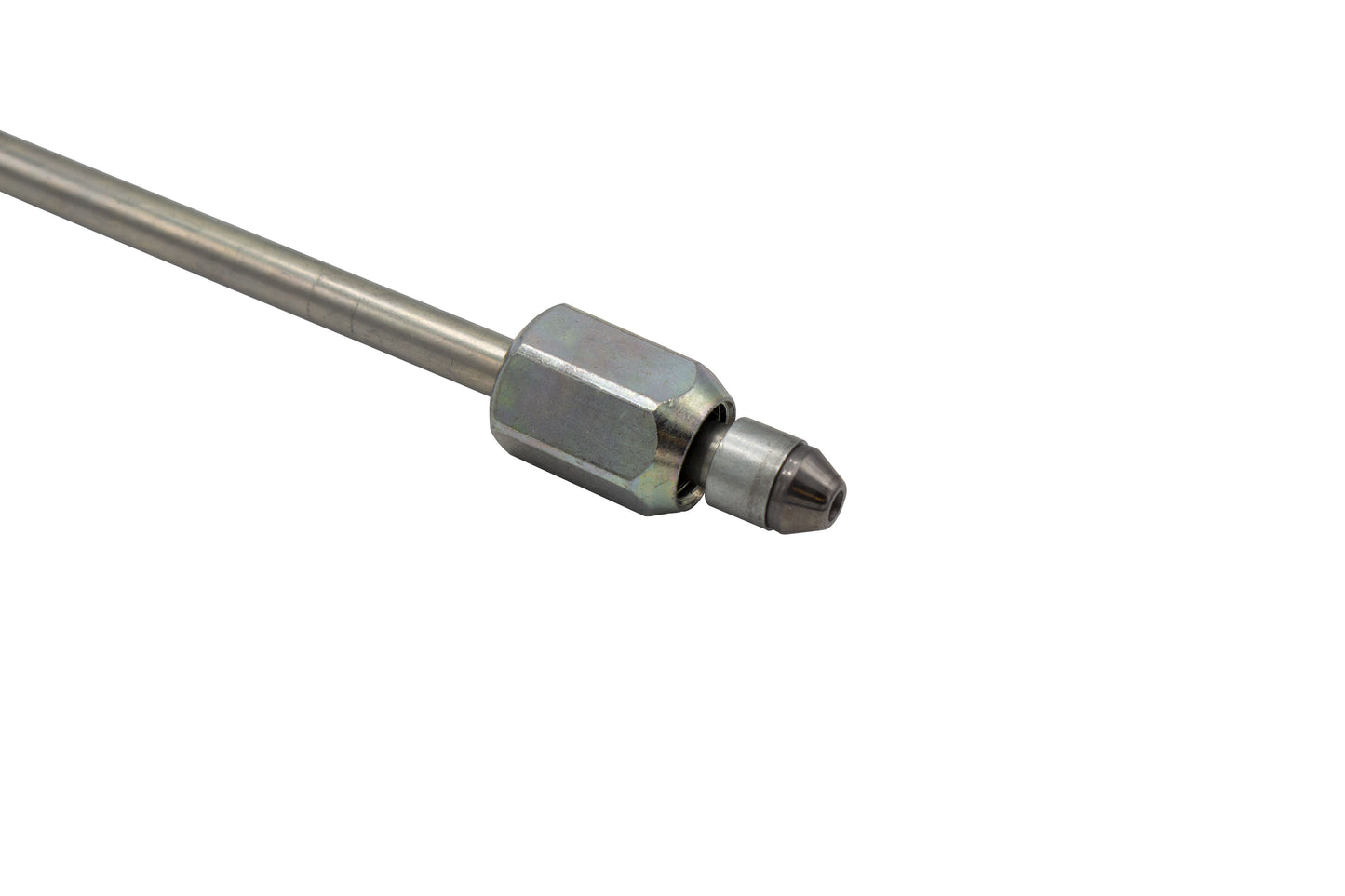 9" High Pressure Fuel Line (8mm x 3.5mm Line, M14x1.5 Nuts)