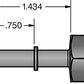 5/16 Inch Quick Connect to 3/4 Inch-16 O-ring (-8 AN) Fleece Performance