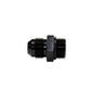 -8 to 3/4"-16 Straight Male Black w/ O-Ring