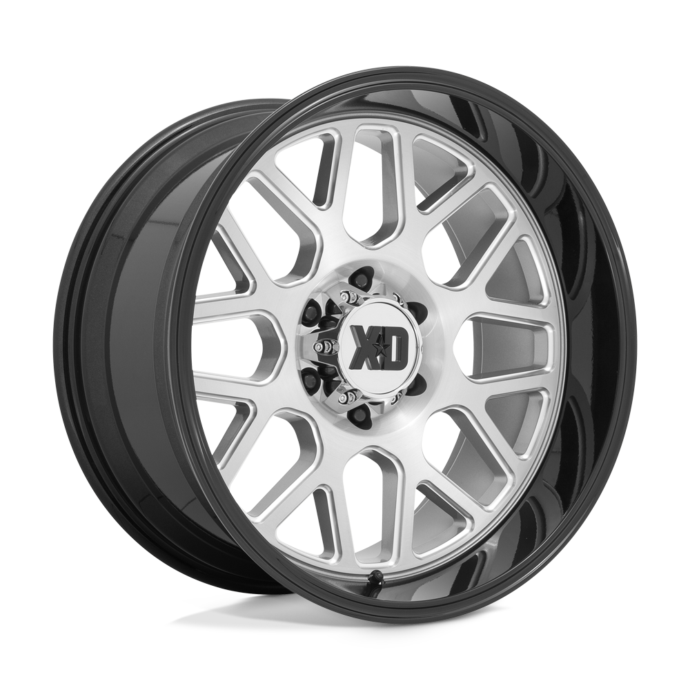 XD849 24X12 8X6.5 BRUSH-MILL BLK-LP -44MM