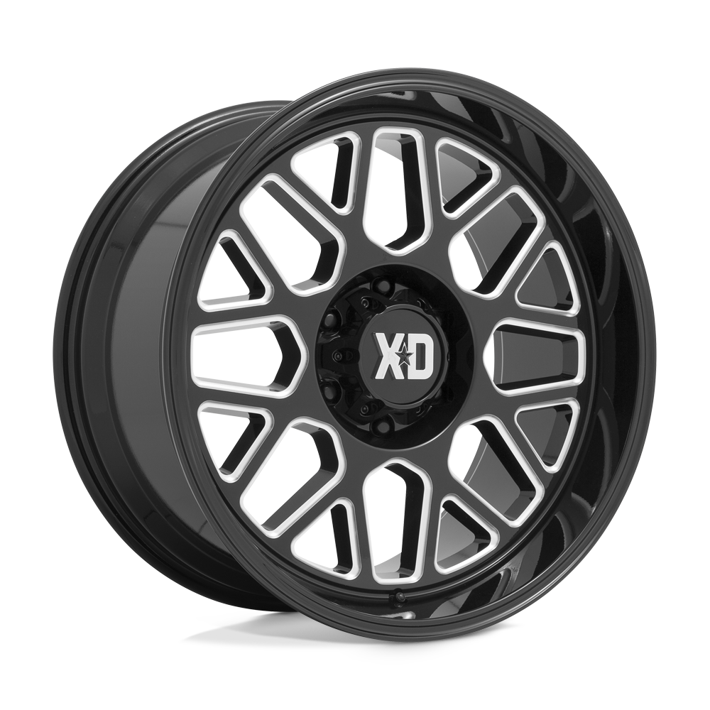 XD849 22X12 8X6.5 G-BLK MILL -44MM
