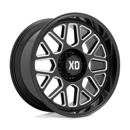 XD849 22X12 8X6.5 G-BLK MILL -44MM