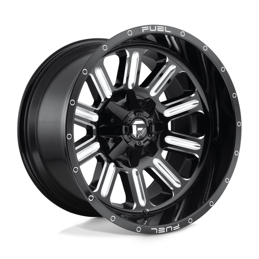 D620 20X9 8X6.5 GL-BLK-MIL 20MM