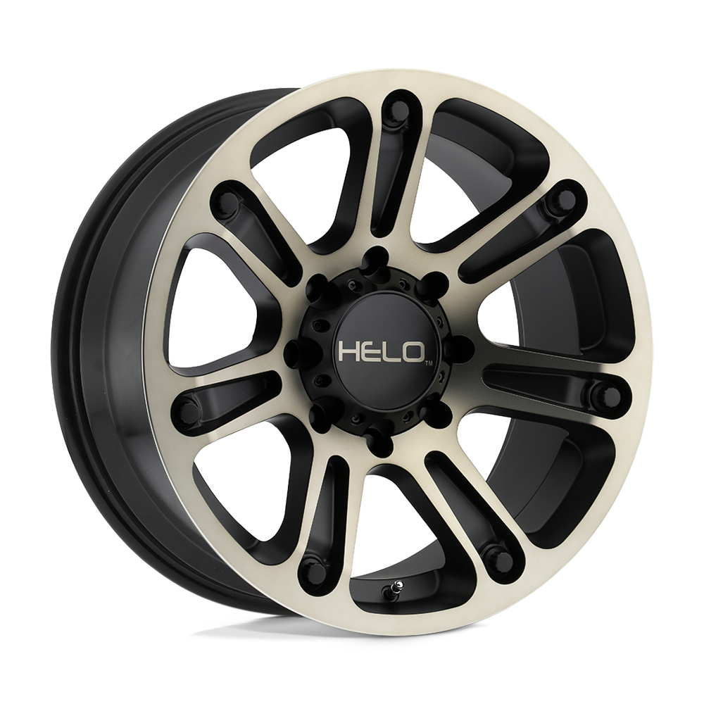 HE904 17X9 5X5.0 S-BLK MACH DTCC 00MM