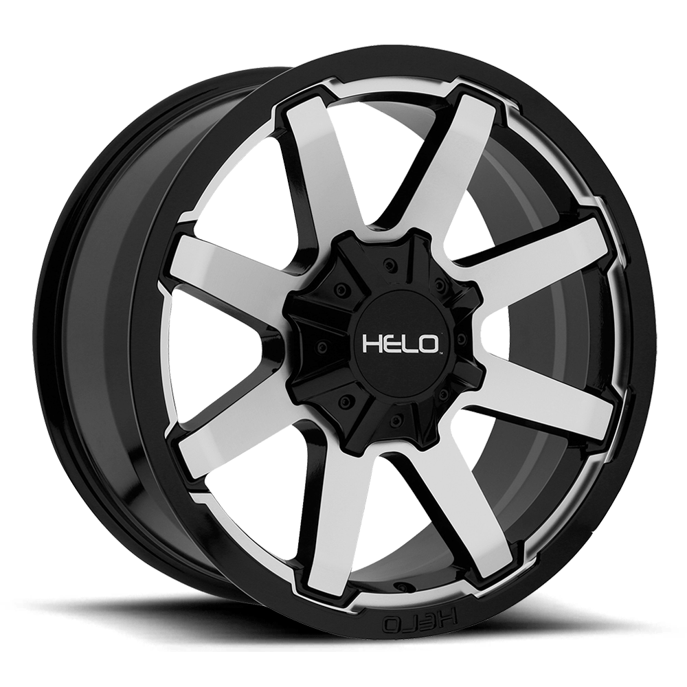 HE909 18X9 5X5.0/5.5 G-BLK MACH 00MM