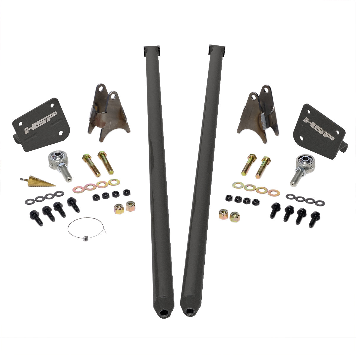 80 Inch Traction Bars For 03-13 Dodge RAM 2500 and 03-18 RAM 3500-Kingsport Grey HSP Diesel