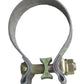 Exhaust Muffler Band Clamp 22.5 in x 1 in Natural 304 Stainless Steel Pypes Exhaust