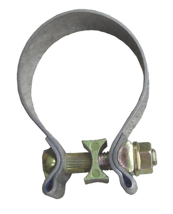 Exhaust Muffler Band Clamp 22.5 in x 1 in Natural 304 Stainless Steel Pypes Exhaust