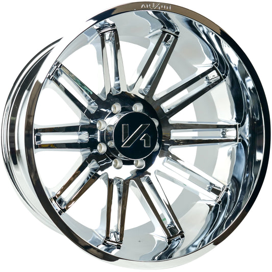 Churchill Off Road Wheels Chrome 24x14 8x170 -81 125.5mm Arkon Off Road