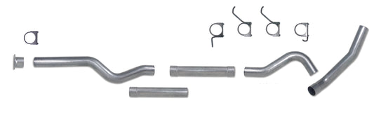 Exhaust System 01-05 Silverado/Sierra 2500/3500 6.6L Duramax 4 Inch Without Muffler Aluminized