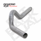 DPF Back Exhaust For 13-14 Dodge 6.7L Cummins 5 Inch Diesel Single Passenger Side Aluminized Diamond Eye