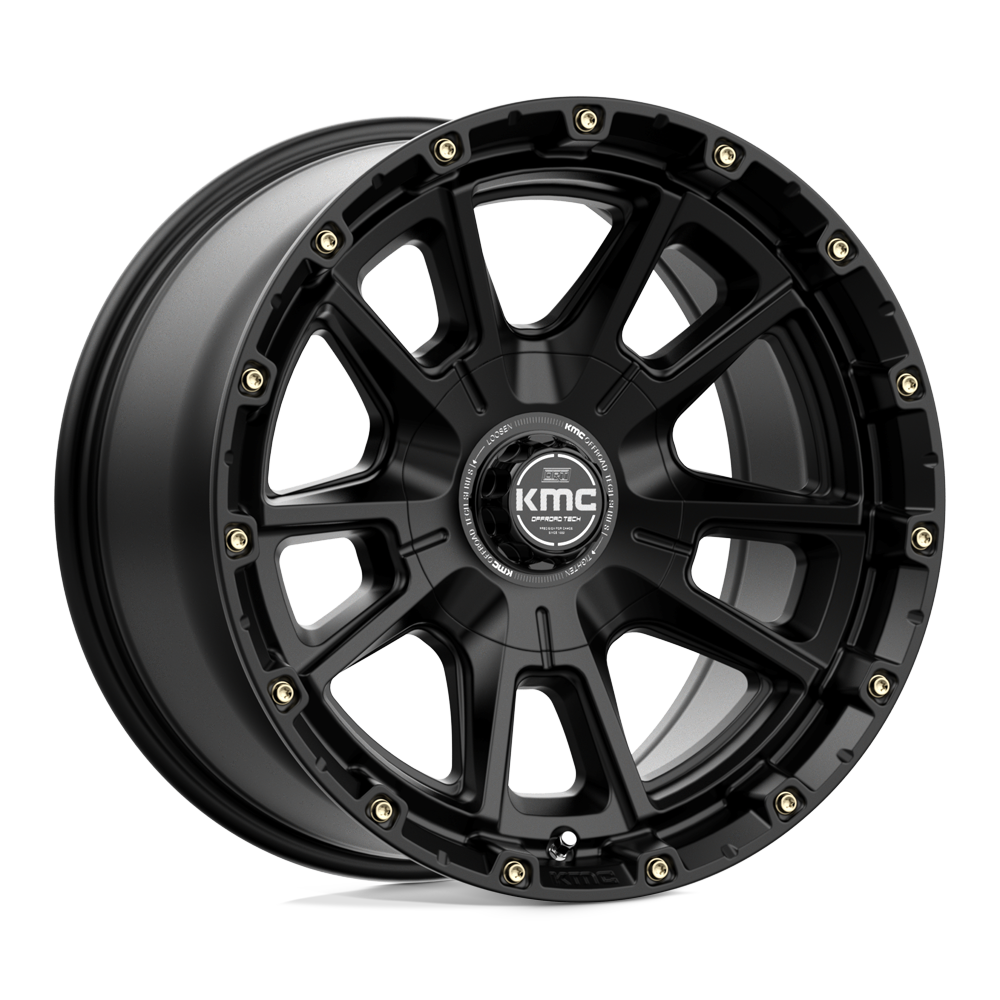 KM100 17X9 6X135/5.5 S-BLK -12MM