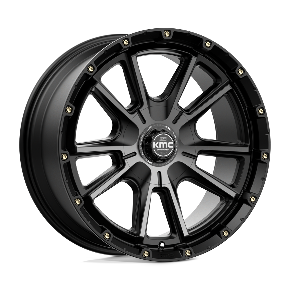 KM100 20X9 6X135/5.5 S-BLK GTCC 18MM