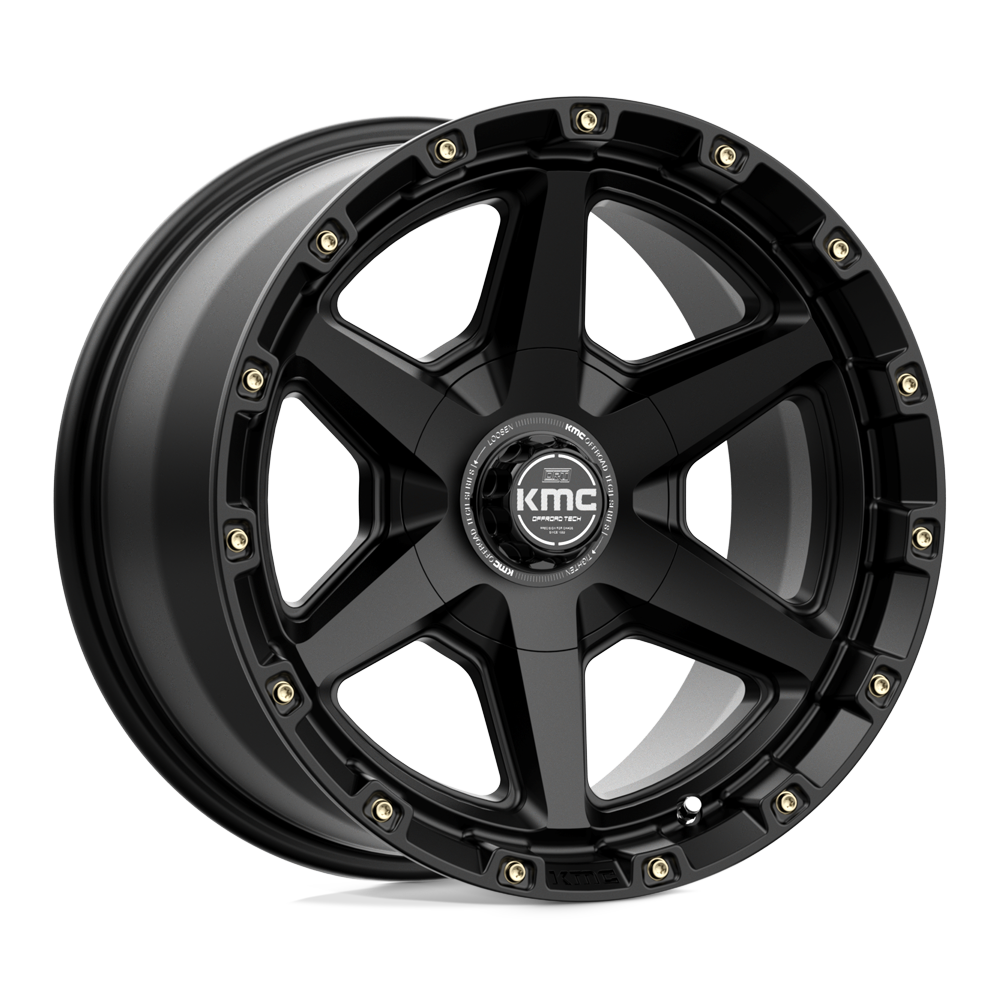 KM101 17X9 5X5.0/5.5 S-BLK 18MM