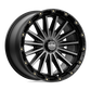 KM102 17X9 6X4.5/5.5 S-BLK GTCC 18MM