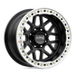 KM235 20X10 8X6.5 S-BLK -48MM