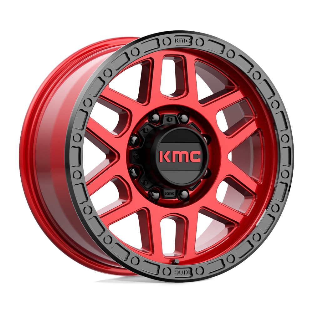 KM544 18X9 8X180 C-RED BLK-LP 18MM