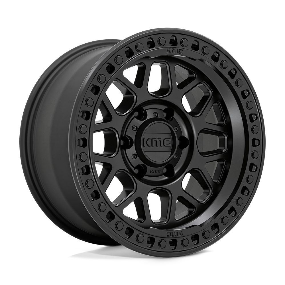 KM549 17X9 6X5.5 S-BLK -12MM