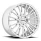 KM706 20X10 5X112 BRUSHED SLV 40MM