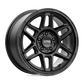 KM716 16X7.5 5X4.5 S-BLK 30MM