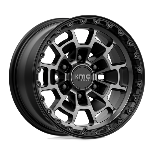 KM718 17X8.5 6X135 S-BLK GTCC 00MM