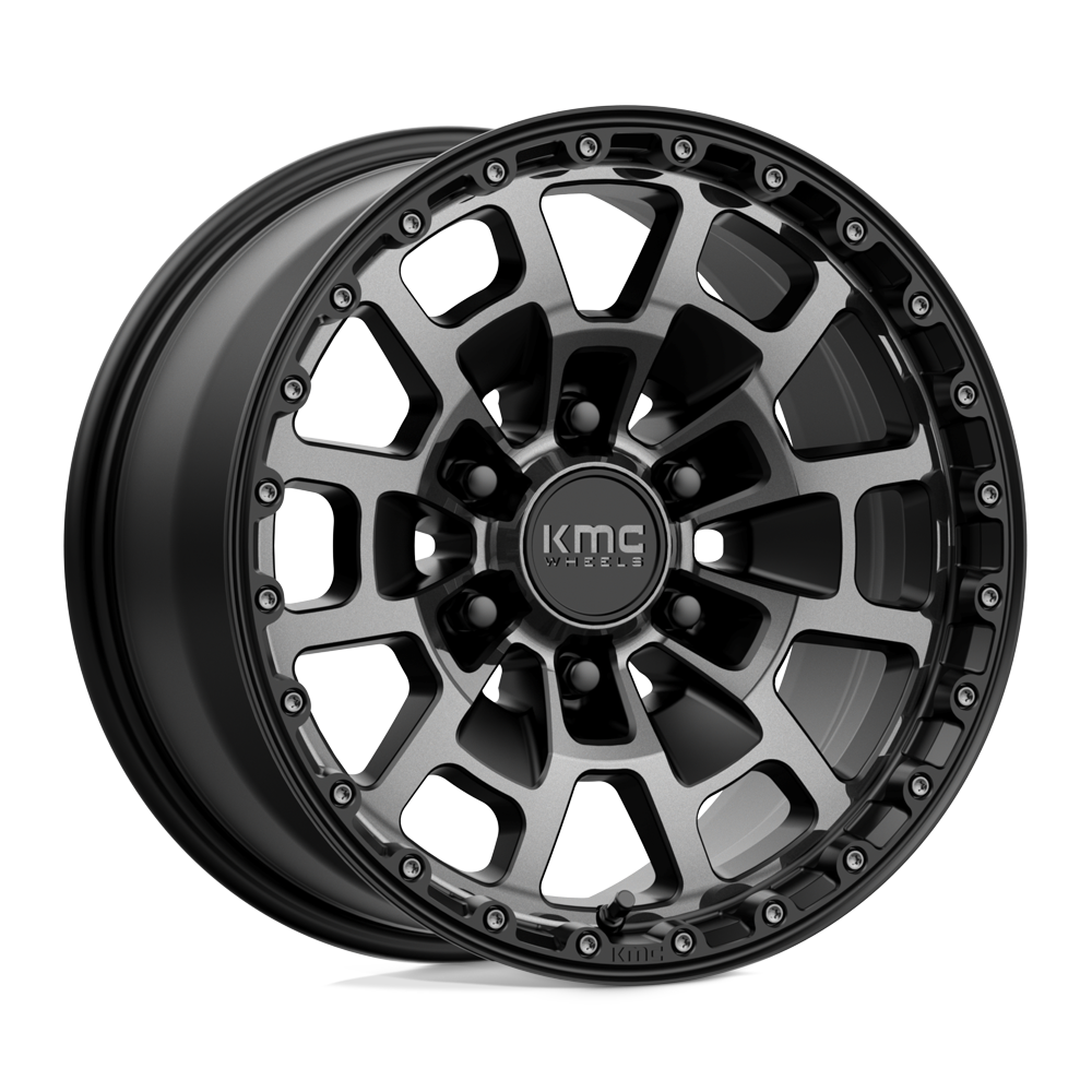 KM718 17X8.5 6X135 S-BLK GTCC 18MM