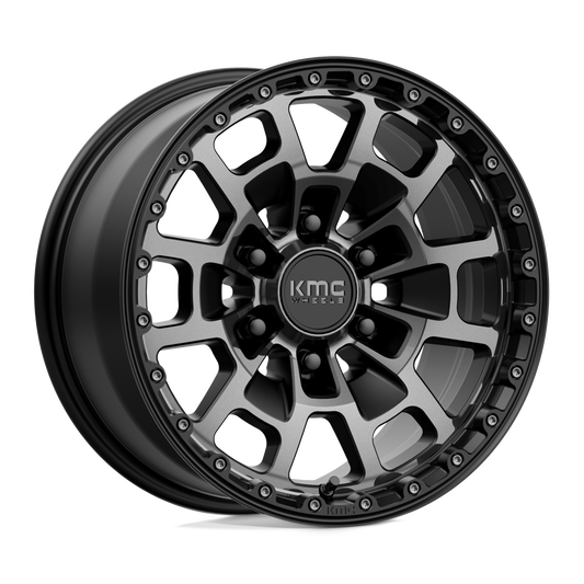 KM718 17X8.5 6X135 S-BLK GTCC 18MM