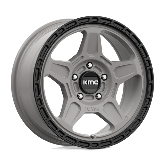 KM721 16X7 5X100 S-GRAY BLK LP 15MM