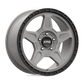 KM721 17X8 5X4.5 S-GRAY BLK LP 38MM