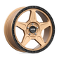 KM721 18X8 5X4.5 M-BRZ BLK LP 38MM