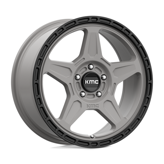KM721 18X8 5X4.5 S-GRAY BLK LP 38MM