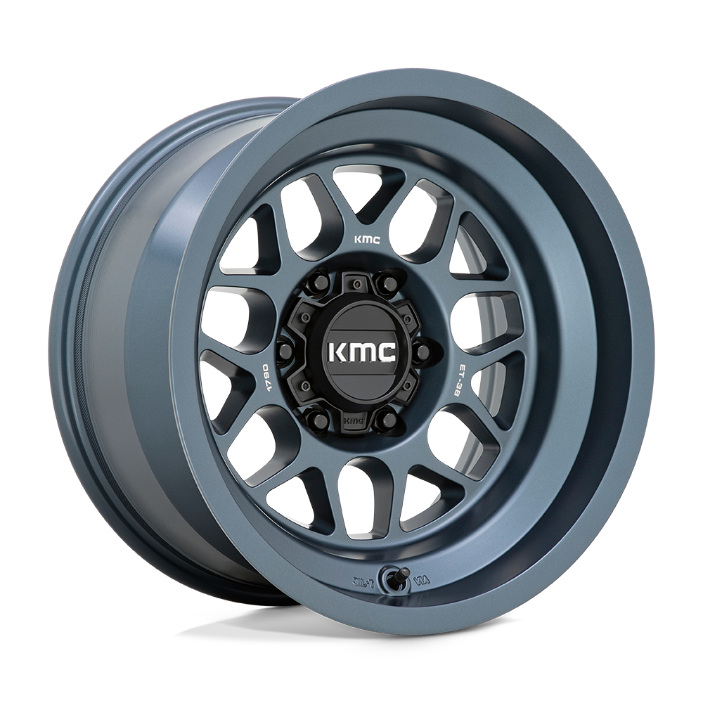 KM725 17X9 6X5.5 MTL-BLUE -38MM