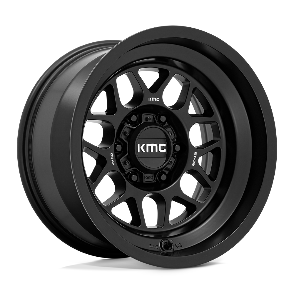 KM725 17X9 6X5.5 S-BLK -38MM