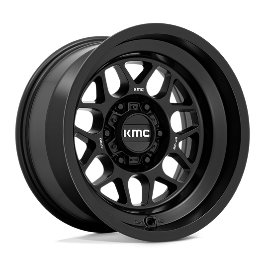 KM725 17X9 6X5.5 S-BLK -38MM