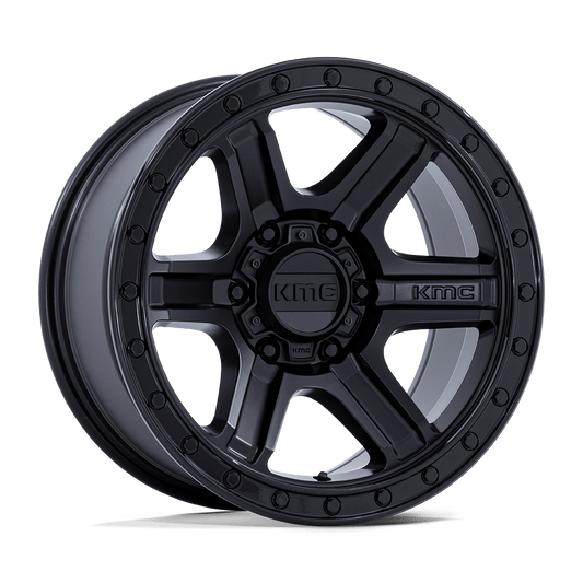 KM551 18X9 6X5.5 M-BLK GBLK-LP 18MM