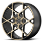 KM695 22X9 6X135/5.5 S-BLK TINTED 35MM